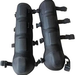 UJEAVETTE 2X Gardening Knee Pads Protect Trimmer Gaiters Shin Guards for Park Men Lawn-image-17