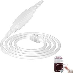 2m Wine Making Kit for Home, Siphon Tube with Filter and Clamp, Multi-Purpose Siphon Pump for Aquarium Water Change, Beer Brewing, Liquid Transfer, Wine Extraction-19
