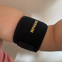 NIVAVE SICILY Bicep Tendonitis Brace Compression Sleeve Support, Upper Arm Brace Bicep Support Bands for Pain Relief, Muscle Strains and Inflammation, Tricep/Bicep Wrap for Men and Women (1, Black, M Width-3")-image-91