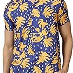 Mens Printed Regular Royal Blue Color Night Suit Set-MNS0189-image-121