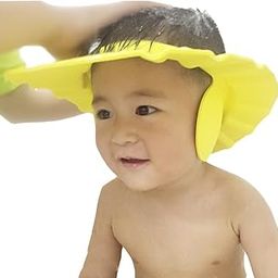 CEAGULL Baby Shower Cap for Kids Toddlers Waterproof Bathing Hat for Shampoo Protection Eye Ear Shield for Newborns Soft Silicone Bath Visor Cap for Babies-image-13