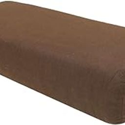 CALANDIS™ Yoga Bolster Lightweight Removable Cover for Legs Support Poses Modification Brown | Yoga Props | Yoga & Pilates | Fitness, Running & Yoga-image-62