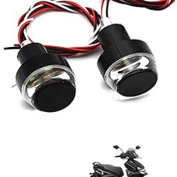 Kozdiko Motorcycle LED Indicator Dual Color Blinker Stylish Turn Signal Handle Bar Light for Yamaha Ray ZR 125-image-88