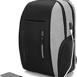 Unisex Laptop Backpack, Stylish & Modern Design Business Bag with A Unique Usb Charging Port Feature-image-59