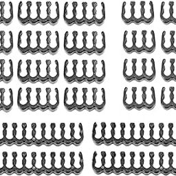 24Pieces 6/8/24 Pin Cable Combs Kit for 3-3.6Mm Pc Power Cables Black-12