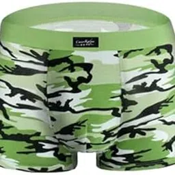 Military Print Menswear Brief Boxer Shorts -Soft Modal Spandex Stretch Menswear Undergarment Underwear-image-3