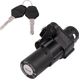 Deutsche High Performance Ignition Switch Lock Set - Fit for Bajaj Discover 100M & 125M, 150F & 150S (2 Wire, 2 PIN)-1