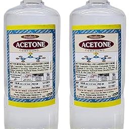 Acetone Nail Polish Remover and Cuticles Moisturizer, 400 ml, Pack of 2-38
