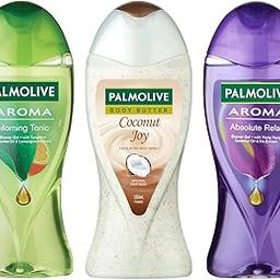 Palmolive Body Wash Coconut Joy, Palmolive Body Wash Aroma Morning Tonic, Palmolive Body Wash Aroma Absolute Relax, pH Balanced, No Parabens, No Silicones, 250ml x 3-image-96