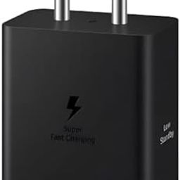 Original Samsung 45W Type C PD Super-Fast Charger Adapter for Samsung S25 Ultra/Edge/S25/S24 Ultra/S24/S23/S23 Ultra/Z Fold/Flip/Tab S10 Ultra/S9 Fe/A9 Plus| Pad|Laptop|Tab|Chromebook- 45Watt, Black-13