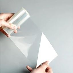 12 cm Collars Acetate Sheet Roll Clear Decorating (12cm x 10m Roll)-image-51