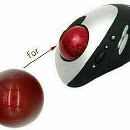 Mouse Ball Trackball Replace Fit for Logitech Cordless Optical Trackman T-RB22 New #-26