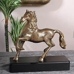 ARTIQ CASA Elegant Brass Horse Decorative Showpiece – Symbol of Power and Grace-image-7