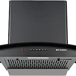 Faber 60 Cm 1100 M³/Hr Auto-Clean Curved Glass Kitchen Chimney [HOOD ALPHA In HC PB FL BK 60], Filterless Technology, Push Button, Black]-image-32