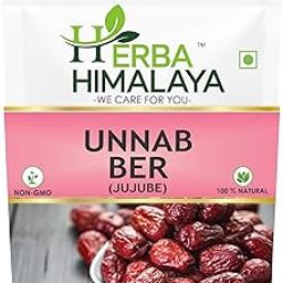 Herba Himalaya Unnab Ber | Unnab Ber Red Dry | - (100 GM)-image-75