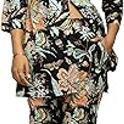 Women's Cotton Co-Ord Set – Shirt & Pant, Forest Green-image-48