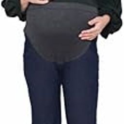 Mama and Bebe Womens Straight Leg Maternity Denim Pant, with Stretchable Fabric Best for Pregnant Ladies-image-64