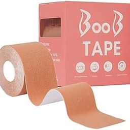 HRIM ENTERPIRSE Boob Tape, Boob Tape for Breast Lift Boob for Strapless Dress for Women Nipple Cover Tape for Women's Lifting Body Tape Beige (Pack of 1).-image-35