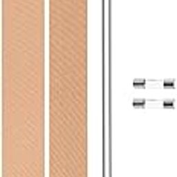 2Pack 12-inch Sealer Replacement Element Grip 300mmx2mm and Teflon Tapes, Impulse Sealer Repair Kits for 12-inch Heat Sealers, Suitable For Most Hand Sealers-image-22