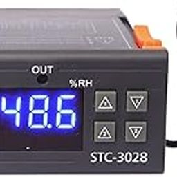 DHRUVPRO STC-3028 DC 12V Digital Thermostat 10A Relay Temperature Humidity controller with SHT20 Prove Sensor-image-47