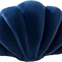 CALANDIS™ Decorative Pillow Clam Pillow Floor Cushion for Living Room Bed Office Navy Blue | Pillows | Home Dacor-image-37