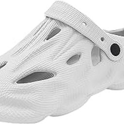 Extra Soft Men's Classic Casual Sports Clogs/Sandals with Adjustable Back Strap for Adult | Comfortable & Lightweight| Stylish & Anti-Skid| Waterproof & Everyday Use Mules for Gents/Boys-image-76