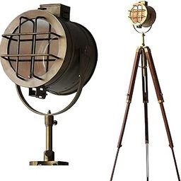Searchlight Chrome Home Decor 3 Fold Tripod Floor Lamp-image-10