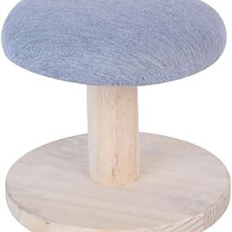 UJEAVETTE Desk Ironing Stool Heat Resistant Mini 18 x 16 cm for Home Collars Shoulders Gray-image-63