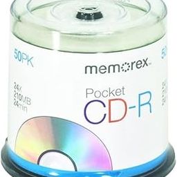 Memorex 210 MB 24x 24 Minute Pocket CD-R Mini-Discs 50-Pack Spindle-picture-12