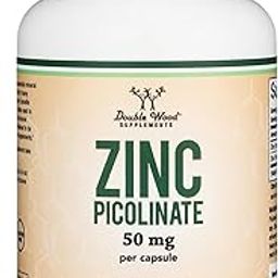 ZINC PICOLINATE 50MG, 300 CAPSULES (IMMUNE SUPPORT) NON-GMO, GLUTEN FREE (300 DAY SUPPLY-image-74