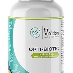 FM Nutrition Opti-Biotic, Multi-strain Probiotics, 15 billion CFU, 60 Veg Capsules-11