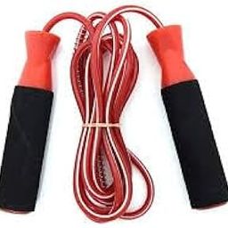 Skipping Rope, 9ft Red & Black – The ultimate fitness companion! With comfy foam handles, it's perfect for adults & kids to jump into fun and cardio.-image-22
