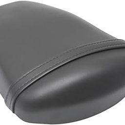JAZZY PEARLS Leather+Sponge Rear Passenger Pillion Pad Seat Fit for SUZUKI GSXR 1000 2007 2008 - Black-image-92