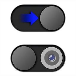 JiSiTeCai Webcam Cover Slider [3-Pack], 0.02 Inch Slim Metal + Magnetic Sheet Webcam Cover for MacBook Pro, iMac, Laptop, PC, iPad Pro, iPhone, for Your Visual Privacy [Black]-15