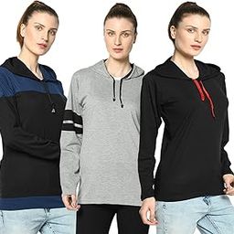 Regular Fit Women Fullsleeve Tshirts(Pack of 3)-MACK635745-image-56
