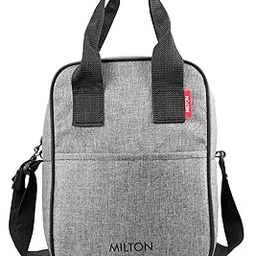 MILTON Mod Lunch Bag I Insulated Lunch Bag for Office for Men, Women I Spacious, Durable, Eco Friendly I 1.89 L I Grey-image-34