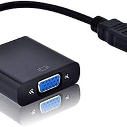 BigPlayer HDMI Male to VGA Female Video Converter Adapter Cable (Black)-22