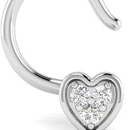 14KT Rose Gold Nose Ring for Women-image-43