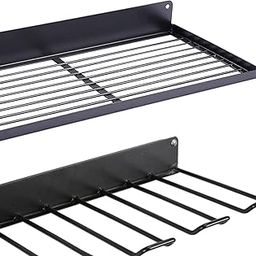 Wall Mount Power Tool Organizer Floating Tool Rack Accessories for Tool Room Set of 2Pcs| Home Décor | Kitchen Tools-image-80