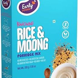 Early Foods - Rice & Moong Khichdi Mix 200g | Porridge Mix | Breakfast Cereals-image-32