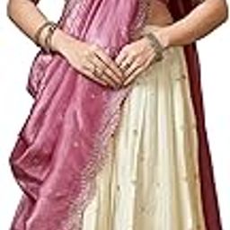 Trending South Indian Semistitch Pattu Lehenga Choli for Womens-picture-51
