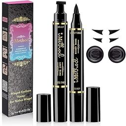 iMethod Wing Eyeliner Stamp 2 Packs Left and Right Dual Ended Liquid , The Easiest Way to Get Perfect Winged Cat Look, Waterproof, Smudge and Sweat Proof, Stay All Day-22