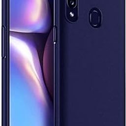 Soft Touch with Strong Protection Stylish Back Cover for Vivo Y19 - U20 (Camera Bump Protection | Silicon | Blue)-picture-18