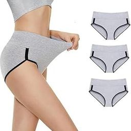Silverlake Women High Waist Full Coverage Panty Cotton Strips Hipster Stretchable Panties | Women Cotton Hipster Panty | Women Underwear - (Pack of 3) -Blue-image-99
