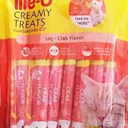 Me-O All Life Stages Creamy Cat Treat Crab Flavor (Pack of 20 Sticks)-picture-20