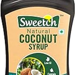 Sweetch Coconut Syrup | No Added Sugar Gluten & Preservatives free | Syrup For Milk, Cookies, Milkshakes, Pan Cakes, Muffins & Toppings | Natural Sweetener in Squeeze Bottle, 400 gm (Pack of 1)-picture-25