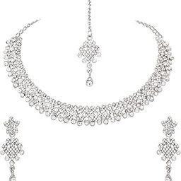 Splendid Jewellery/Necklace Set for Women | Ideal for Party, Wedding and Festive Occasion-image-14