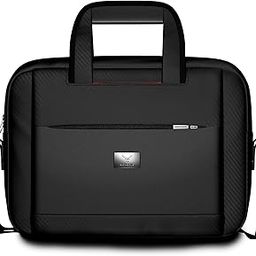 Genuine Leather Office Bag for Men & Women | 15.6-Inch Laptop Messenger Bag | Business Bag with Handle, Padded Laptop Compartment, Adjustable Sling Strap, Zipper Closure-picture-1