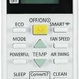 7SEVEN® Compatible with Panasonic Smart AC Remote Original CS-NU18ZKY5W CU-NU18ZKY5W 7 in 1 Model 29j Inverter 1 1.5 2 Ton Split Air Conditioner with Wi-Fi Connect-picture-3