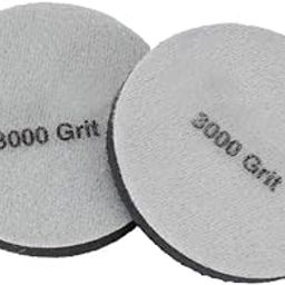 MaxShine Car Automotive Black Denim Orange Peel Removal Pad- 2 Pack - Dia: 135mm/4, 5inches, 3000grit-image-53